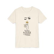 Serene Bombshell in The Making Youth Tee, Stylish Graphic Young Adult Shirt