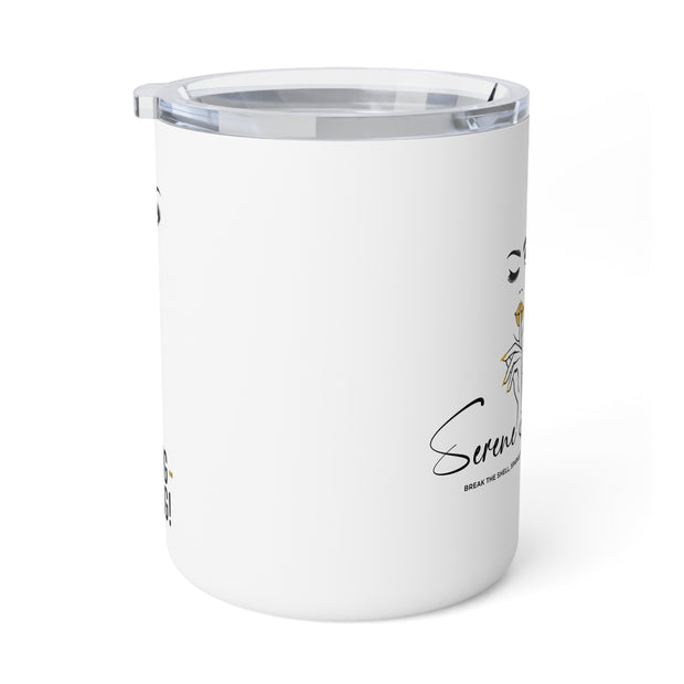 Serene Bombshell "Not Asking, Taking!" Insulated Coffee Mug - 10oz, Personalized Gift