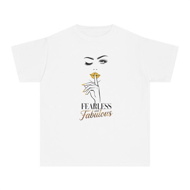 Stylish Youth Tee - Fearless and Fabulous Graphic T-Shirt for Trendy Kids