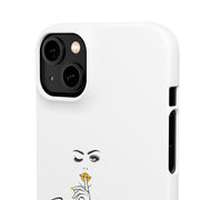Serene Bombshell Phone Case, Chic Snap Case, Stylish Phone Cover
