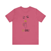 Serene Bombshell Empowering Graphic Tee "Go Girl" for Confident Women