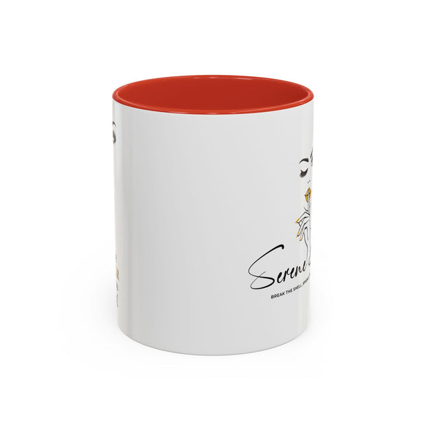 Serene Bombshell "You are Stronger Than you Think" Accent Coffee Mug (11, 15oz)