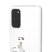 Serene Bombshell Phone Case, Chic Snap Case, Stylish Phone Cover