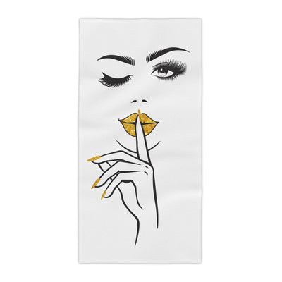 Serene Bombshell Chic Whisper Beach Towels | Summer Vibes
