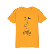 Serene Bombshell in The Making Youth Tee, Stylish Graphic Young Adult Shirt