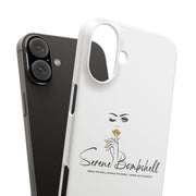 Serene Bombshell Phone Case, Chic Snap Case, Stylish Phone Cover