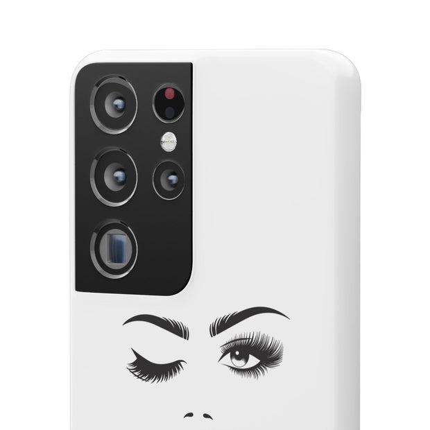 Serene Bombshell Phone Case, Chic Snap Case, Stylish Phone Cover