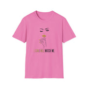 Serene Bombshell Chic Statement T-Shirt - "I can. I will. Watch Me" Graphic Tee
