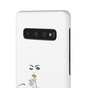 Serene Bombshell Phone Case, Chic Snap Case, Stylish Phone Cover
