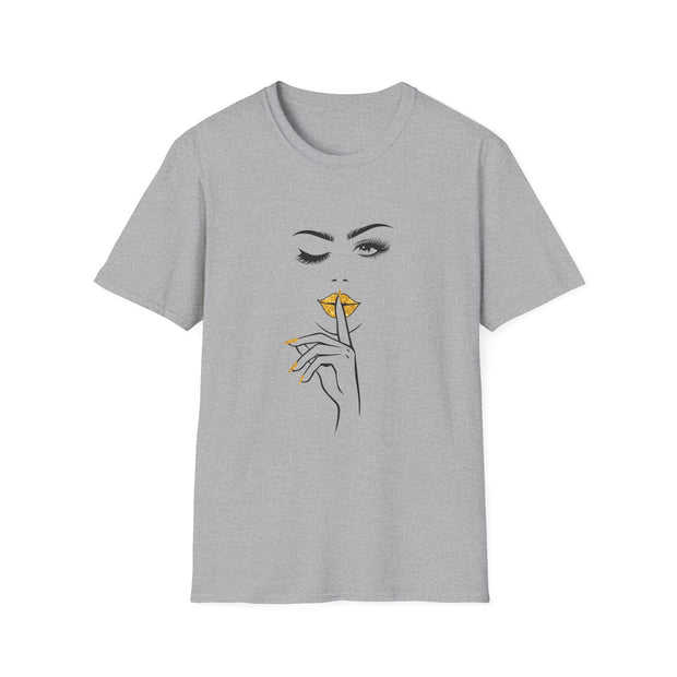 Serene Bombshell Chic Statement T-Shirt - Graphic Tee