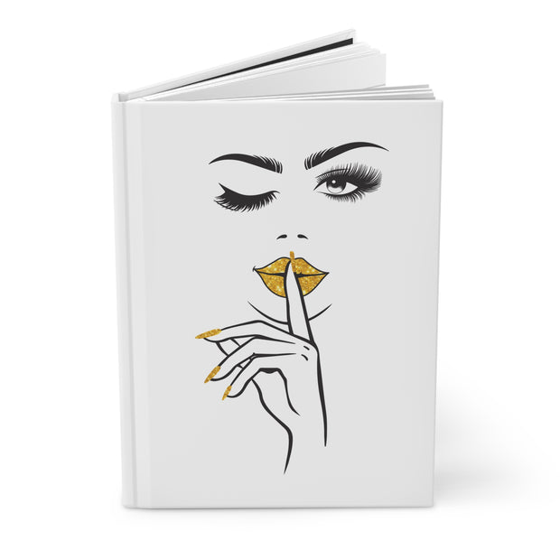 Serene Bombshell Hardcover Journal - Stylish Writing Notebook