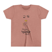 Dream Big, Sparkle More Youth Tee, Stylish Graphic Young Adult Shirt