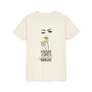 Smart Girls Shine Bright Youth Tee, Stylish Graphic Young Adult Shirt