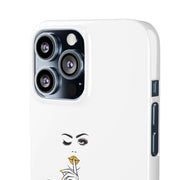Serene Bombshell Phone Case, Chic Snap Case, Stylish Phone Cover