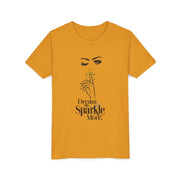 Dream Big, Sparkle More Youth Tee, Stylish Graphic Young Adult Shirt