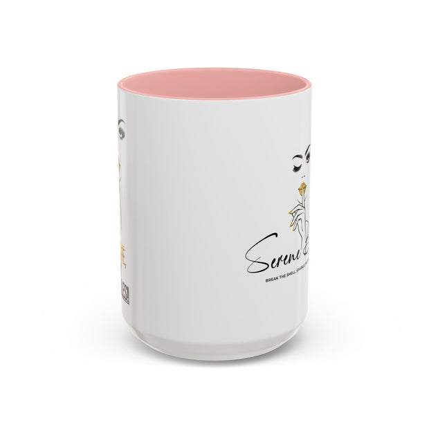 Serene Bombshell "My Life, My Rules" Accent Coffee Mug (11, 15oz)
