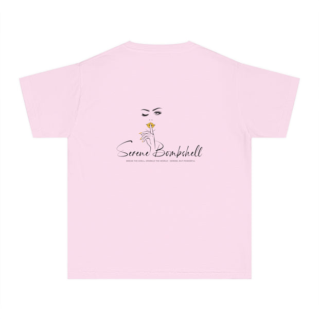 Cutie with a Mission Stylish Youth Tee - Graphic T-Shirt for Trendy Kids