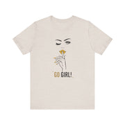 Serene Bombshell Empowering Graphic Tee "Go Girl" for Confident Women