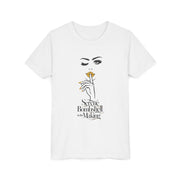 Serene Bombshell in The Making Youth Tee, Stylish Graphic Young Adult Shirt