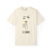 Serene Bombshell Inspirational T-shirt - 'GO GIRL!' Graphic Tee, Women's Empowerment