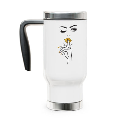 Serene Bombshell Stylish Stainless Steel Travel Mug, Coffee Tumbler