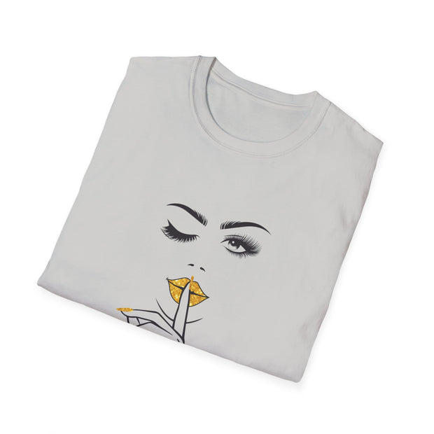 Serene Bombshell Chic Statement T-Shirt - Graphic Tee
