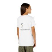 Serene Bombshell in The Making Youth Tee, Stylish Graphic Young Adult Shirt