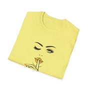 Serene Bombshell Chic Statement T-Shirt - Graphic Tee