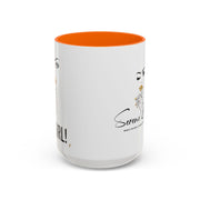 Serene Bombshell "Go Girl" Accent Coffee Mug (11, 15oz)