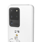 Serene Bombshell Phone Case, Chic Snap Case, Stylish Phone Cover