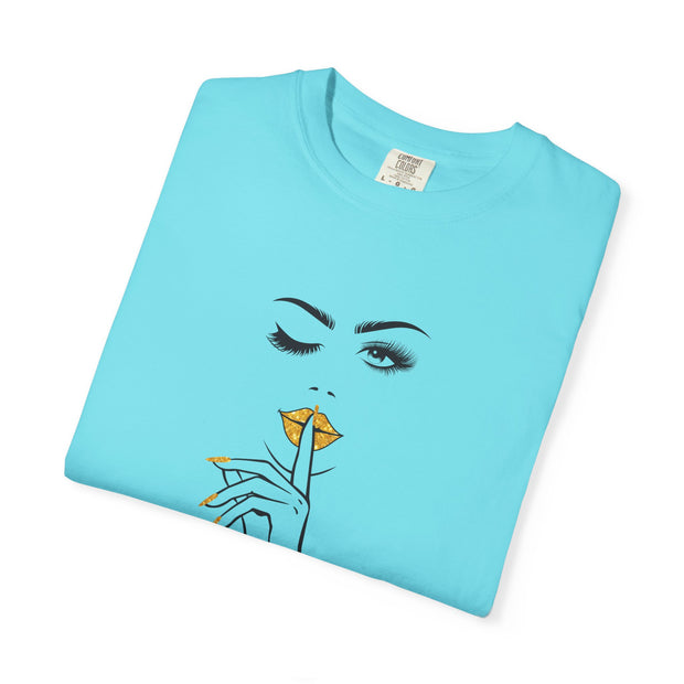 Serene Bombshell Empowering Graphic Tee: My Life, My Rules, Trendy T-shirt