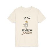 Fearless and Fabulous Youth Tee, Stylish Graphic Young Adult Shirt