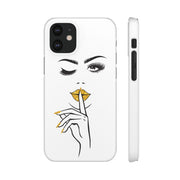 Serene Bombshell Phone Case, Chic Snap Case, Stylish Phone Cover