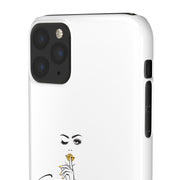Serene Bombshell Phone Case, Chic Snap Case, Stylish Phone Cover