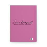 Serene Bombshell Hardcover Journal - Stylish Writing Notebook