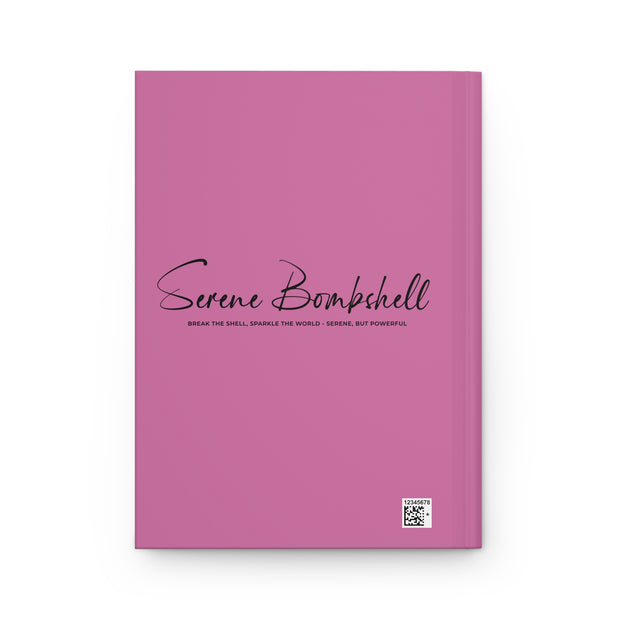 Serene Bombshell Hardcover Journal - Stylish Writing Notebook