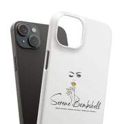 Serene Bombshell Phone Case, Chic Snap Case, Stylish Phone Cover