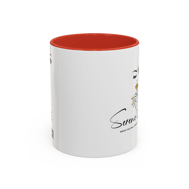 Serene Bombshell "My Life, My Rules" Accent Coffee Mug (11, 15oz)