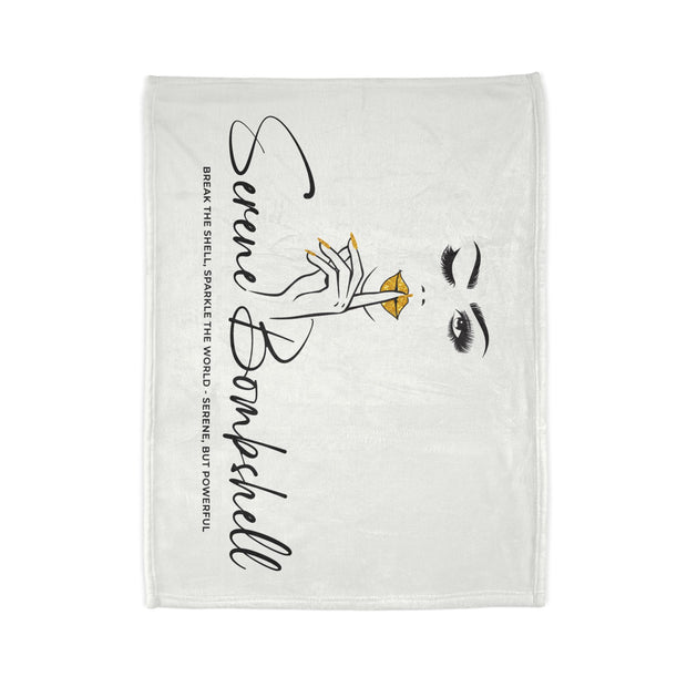 Serene Bombshell Blanket - Cozy Throw for Relaxation, Living Room Decor