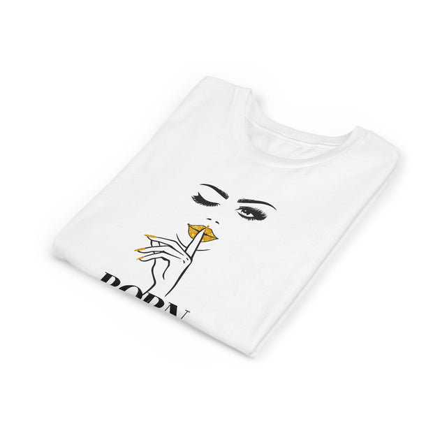 Born to Shine Youth Tee, Stylish Graphic Young Adult Shirt