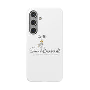 Serene Bombshell Phone Case, Chic Snap Case, Stylish Phone Cover