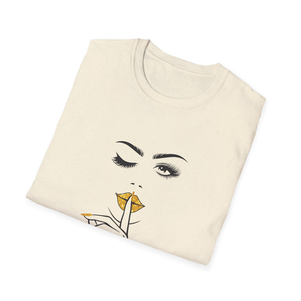 Serene Bombshell Chic Statement T-Shirt - Graphic Tee