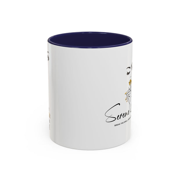 Serene Bombshell "You are Stronger Than you Think" Accent Coffee Mug (11, 15oz)