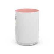 Serene Bombshell Stylish Black-Handled Coffee Mug - Perfect for Morning Brew