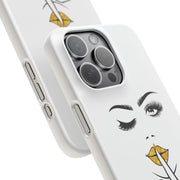 Serene Bombshell Phone Case, Chic Snap Case, Stylish Phone Cover