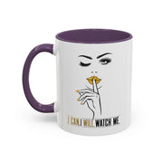 Serene Bombshell "I can. I will, Watch me" Accent Coffee Mug (11, 15oz)