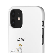 Serene Bombshell Phone Case, Chic Snap Case, Stylish Phone Cover