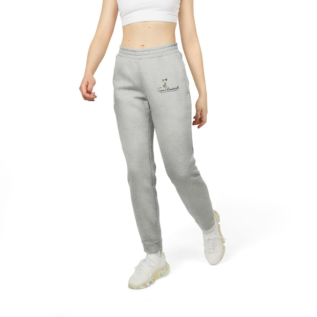 Serene Bombshell Comfortable Unisex Fleece Joggers, Athleisure Pants
