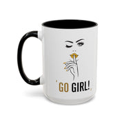 Serene Bombshell "Go Girl" Accent Coffee Mug (11, 15oz)