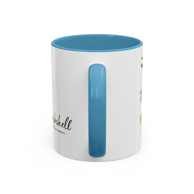 Serene Bombshell "My Life, My Rules" Accent Coffee Mug (11, 15oz)